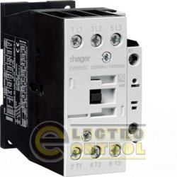 Контактор корпусный 3P + 1НВ, 230В-АС, 18А AC-3 Контактор корпусный 3P + 1НВ, 230В-АС, 18А AC-3