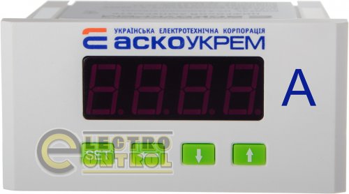 Амперметр Аско-Укрем A0190010123 цифровий 5А 96х48 ЦА-5 AС