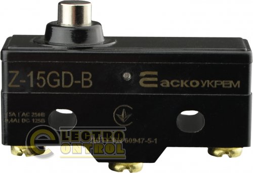 Микровыключатель Аско-Укрем A0050040008 Z-15GD-B