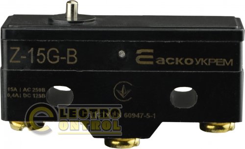 Микровыключатель Аско-Укрем A0050040009 Z-15G-B