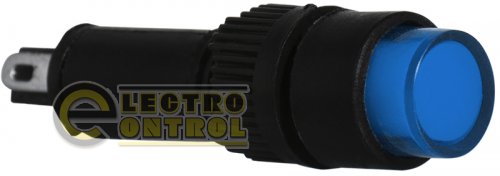 Сигнальна арматура Аско-Укрем A0140030174 AD22E-8DS синя 24V АC/DC