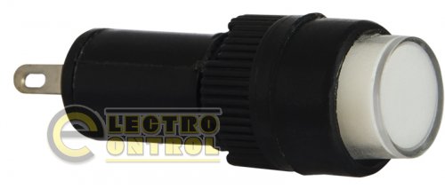 Сигнальна арматура Аско-Укрем A0140030175 AD22E-10DS біла 220V АC