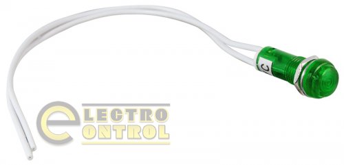 Сигнальная арматура Аско-Укрем A0140030023 PL1-101 220В зелёная