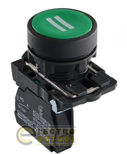 Кнопка Аско-Укрем A0140010148 TB5-AA3361 "Старт" зелена
