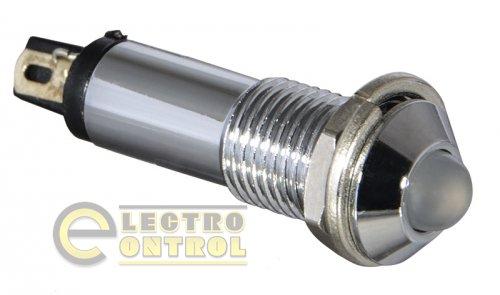 Сигнальна арматура Аско-Укрем A0140030091 AD22B-8 біла 24V AC/DC