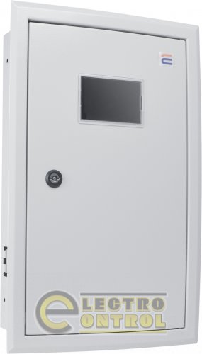 Корпус учета Аско-Укрем A0260030002 UBox металлический 12 модулей под 3-фазный счетчик встроенный IP31