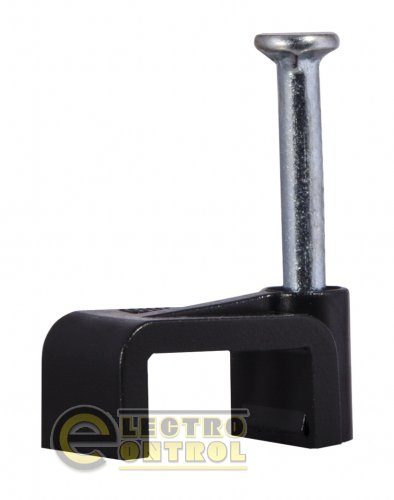 Скоба черная Аско-Укрем A0150030028 CHF-5 мм плоская 100 шт.