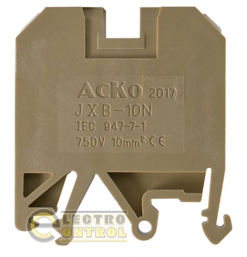 Клеммник Аско-Укрем A0130010017 JXB 10/35 жёлтый