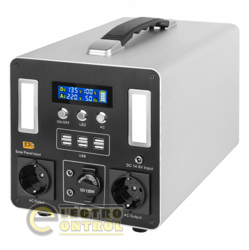 Многофункциональная портативная зарядная станция LP CHARGER MPPT 1000 Max (1000W, 960Wh)