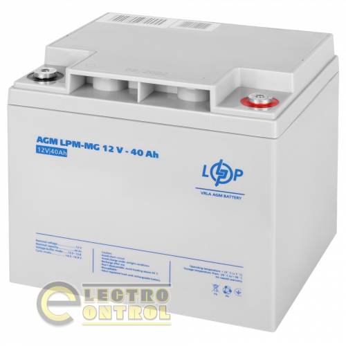 Акумулятор мультигелевий LPM-MG 12V - 40 Ah