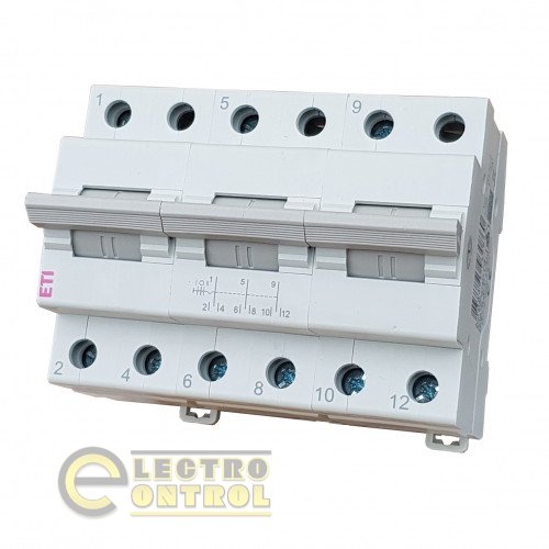 Переключатель нагрузки ETI SSQ 380 "1-0-2", 3p 80A