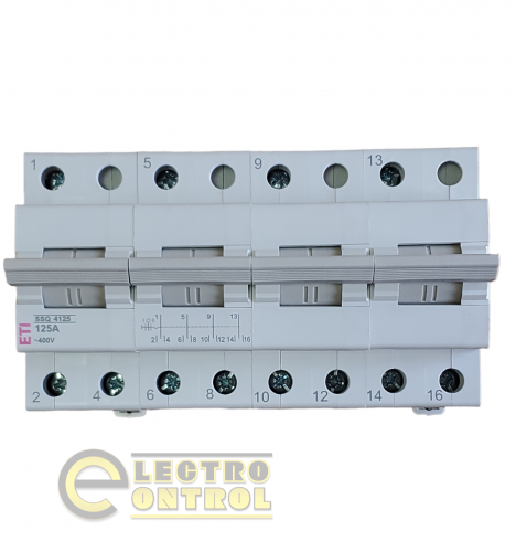 Переключатель нагрузки ETI SSQ 4125 "1-0-2", 4p 125A