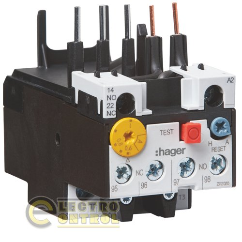 Реле тепловое Hager к контакторам EV007...EV015 1НВ+1НЗ 12-16А EVB016A