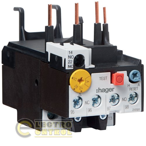 Реле тепловое Hager к контакторам EV018...EV038 1НВ+1НЗ 24-32А EVB032B