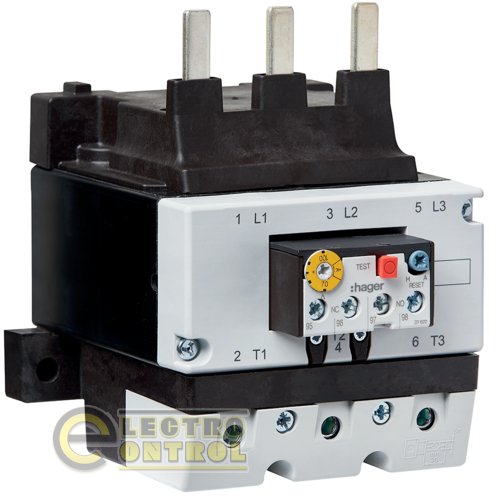 Реле тепловое Hager к контакторам EV080...EV175 1НВ+1НЗ 95-125А EVB125D