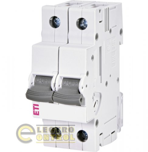 Автоматический выключатель ETIMAT P10 DC 2p Z  6A 10kA Автоматический выключатель ETIMAT P10 DC 2p Z  6A 10kA
