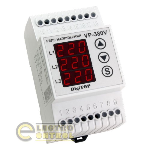 Реле напряжения DigiTop VP-380V