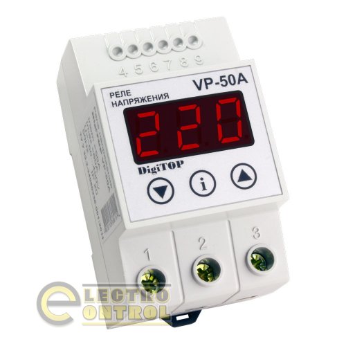 Реле напряжения DigiTop VP-50A