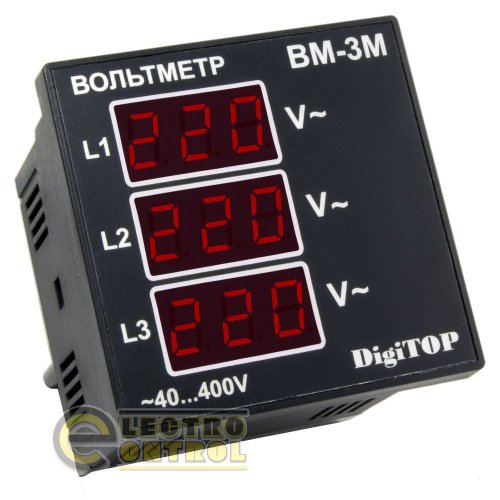 Вольтметр DigiTop ВМ-3М