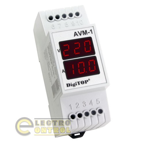 Ампер-вольтметр DigiTop AVM-1