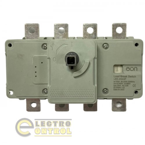 Вимикач навантаження EON LBS-400A/4P AC22В/415В (I-0)