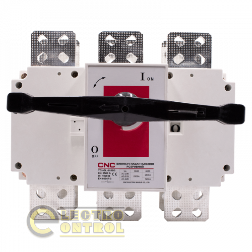 Разрывной выключатель-разъединитель CNC YCHGL 2500А 3Р 400В