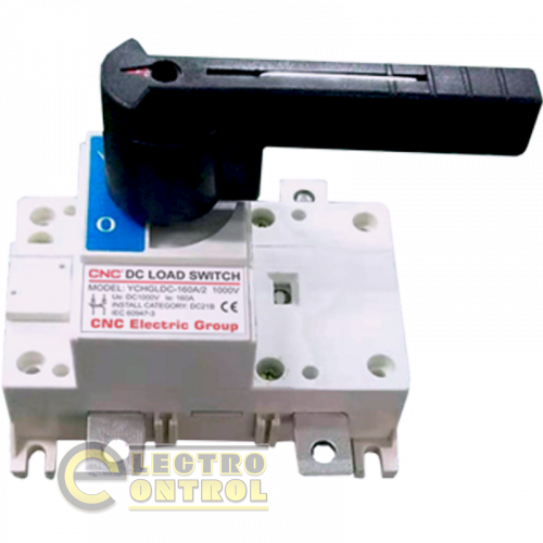 Вимикач-роз'єднувач CNC YCHGL-250А 250А 2Р 1000В DС