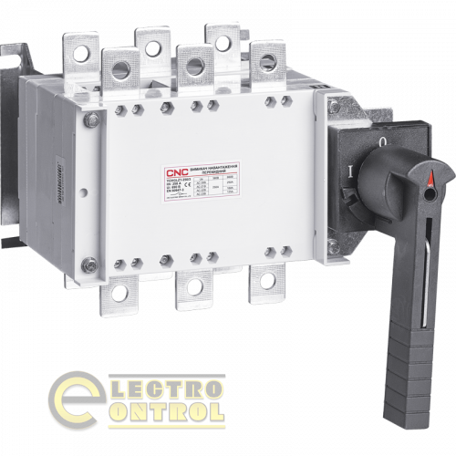 Перекидний вимикач-роз'єднувач CNC YCHGLZ1-1000А 3Р 400В Перекидний вимикач-роз'єднувач CNC YCHGLZ1-1000А 3Р 400В