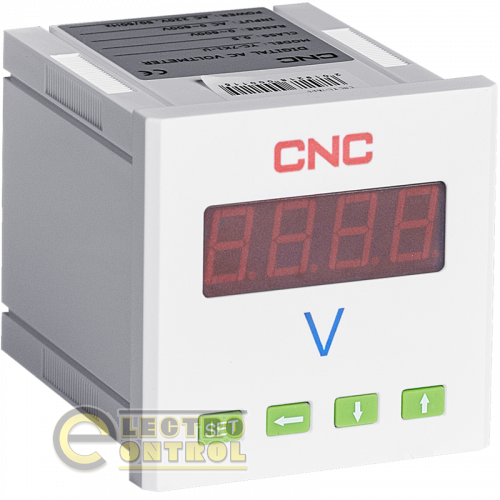 Цифровой вольтметр CNC YC-7K1-U 0,5 1ф 600В
