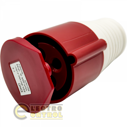 Переносной разъем CNC YHT-224 3Р+N 32А IP44 Переносной разъем CNC YHT-224 3Р+N 32А IP44