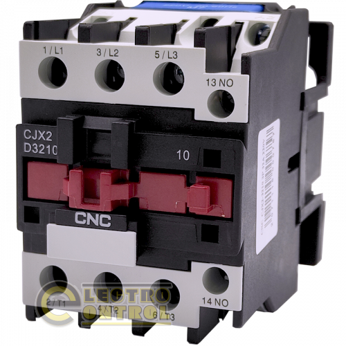 Электромагнитный контактор CNC CJX2-3201 15кВт 1NC 380В 32А Электромагнитный контактор CNC CJX2-3201 15кВт 1NC 380В 32А
