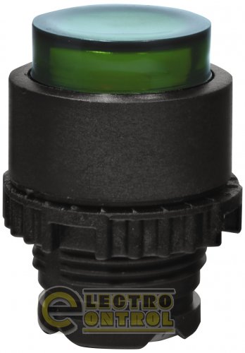 Кнопка-модуль выступающая ETI NSE-PBPI-G зеленая с подсветкой