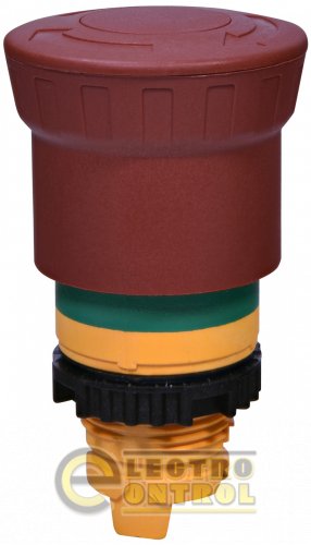 Кнопка-модуль грибок ETI NSE-PBM-T-RGM Self-Control отключение поворотом