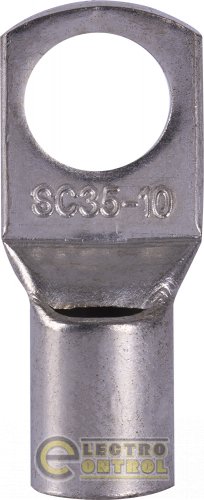 Мідний луджений кабельний наконечник Enext e.end.stand.c.35 D10.5