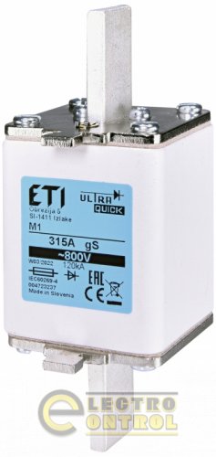 Предохранитель ETI NH-1/gS 160A 800V