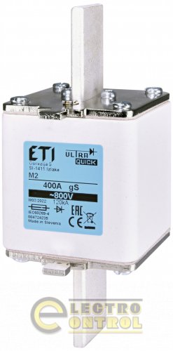 Предохранитель ETI NH-2/gS 350A 800V