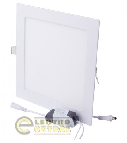 Светодиодный светильник Enext встроенный e.LED.MP.Square.R.24.4500 квадрат 24Вт 4500К 1680Лм