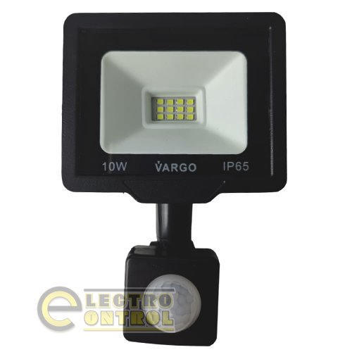LED прожектор с датчиком движения VARGO 10W 220V 6500K