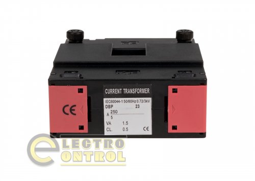 Трансформатор тока F&F TO-250-5 с разборным сердечником 250/5