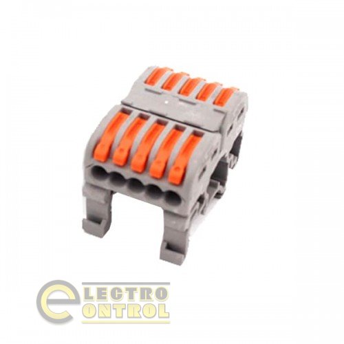 Клема швидкого монтажу VARGO 5+5 DIN 110648