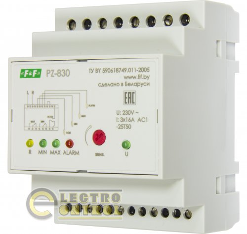 Реле уровня жидкости EA F&F PZ-830B трехуровневое