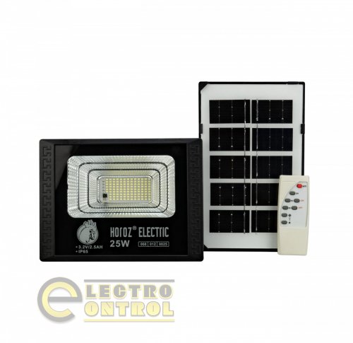 Прожектор светодиодный с солнечной панелью TIGER-25 25W 6400K 068-012-0025-010
