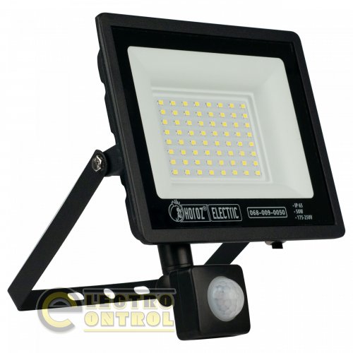 Прожектор світлодіодний з датчиком PARS/S-50 50W 6400K 068-009-0050-010