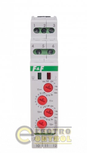 Реле времени PCU-507-24V циклическое 2х8А