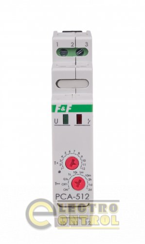 Реле времени PCA-512UNI задержка выключения