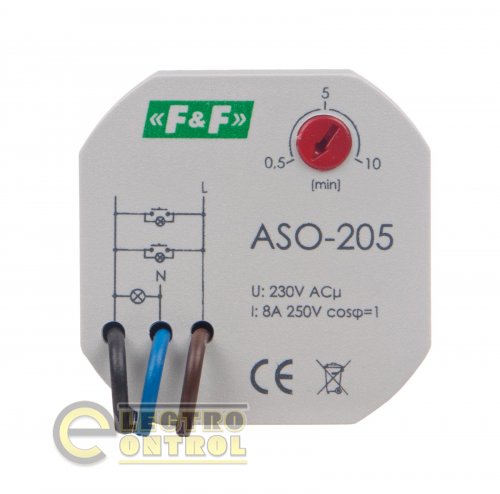 Лестничное реле времени F&F ASO-205