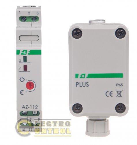 Сутінкове реле F&F AZ-112-PLUS 220В 16А