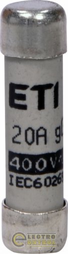 Предохранитель ETI CH8x32 gG 20A 400V 2651009