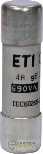 Запобіжник ETI CH14x51 gG 4A 690V 2651025
