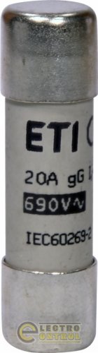 Предохранитель ETI CH14x51 gG 20A 690V 2651031 Предохранитель ETI CH14x51 gG 20A 690V 2651031